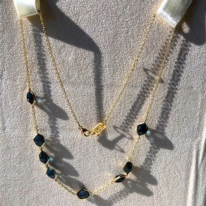 Ippolita 18K blue topaz necklace